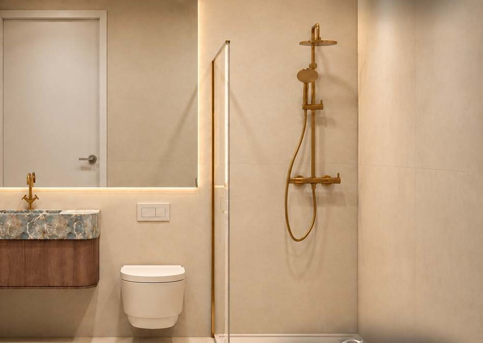 Bathroom 2 of the sample home