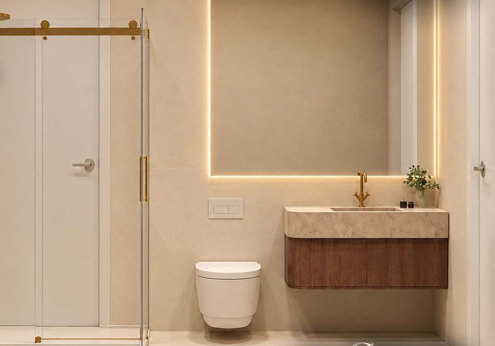 Bathroom 3 of the sample home