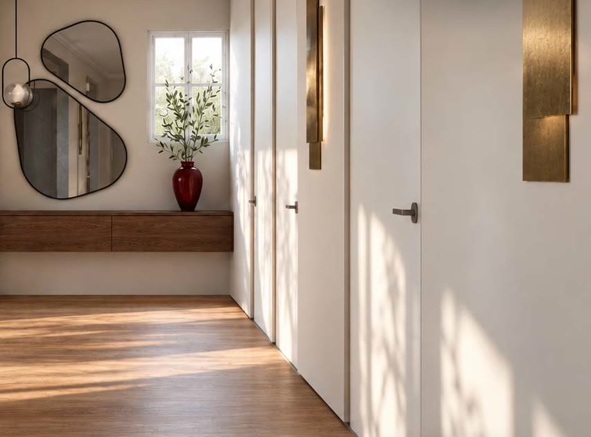 Entrance hall of the sample home