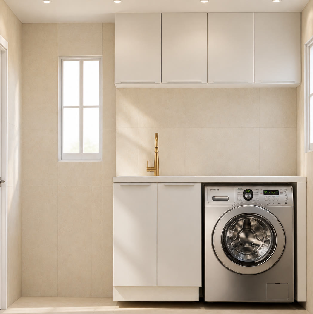 Render: Laundry room