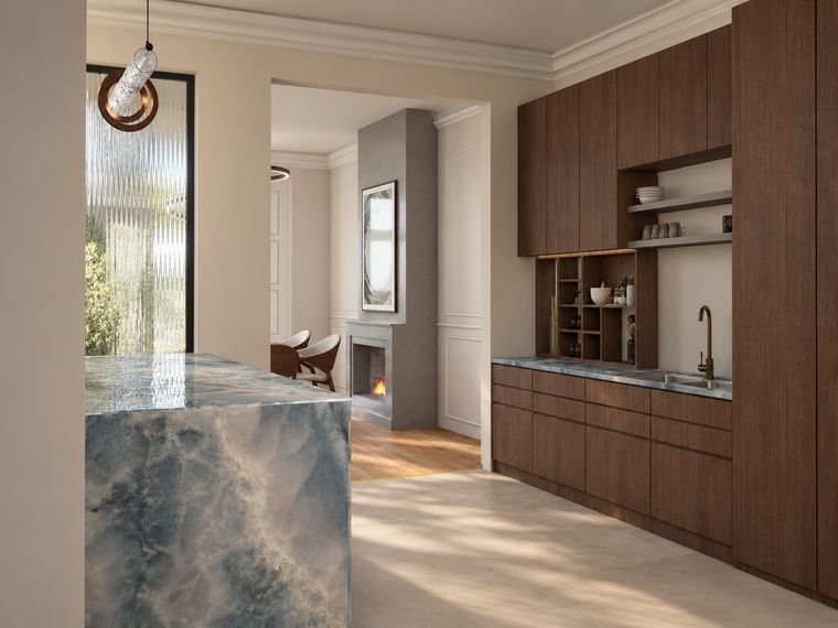 Render of the kitchen